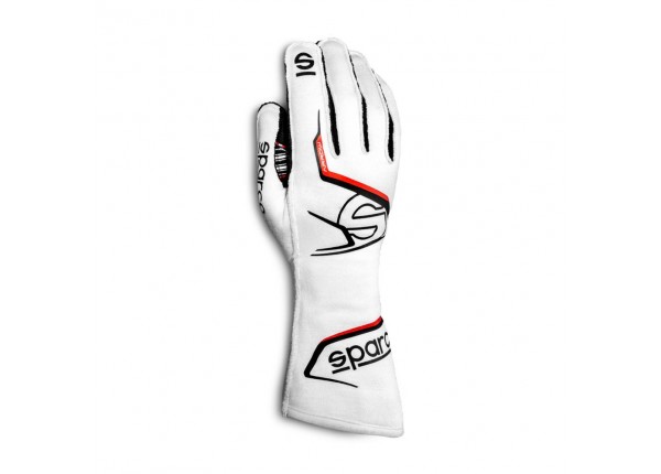 SPARCO ARROW KARTİNG ELDİVENİ BEYAZ SİYAH 7 NUMARA